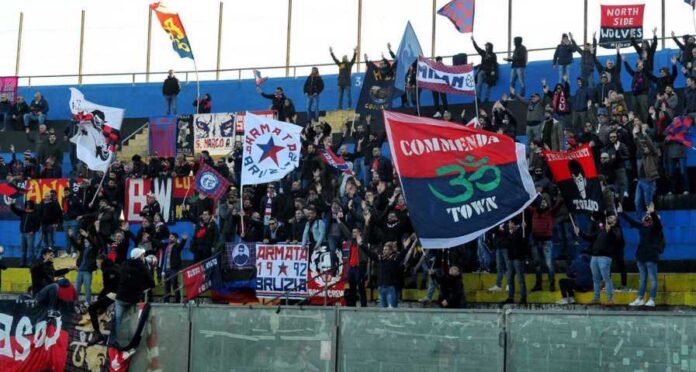 I tifosi del Cosenza a Pisa nel 2018-2019