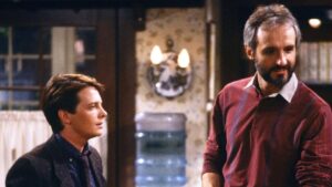 Michael J. Fox e Michael Gross