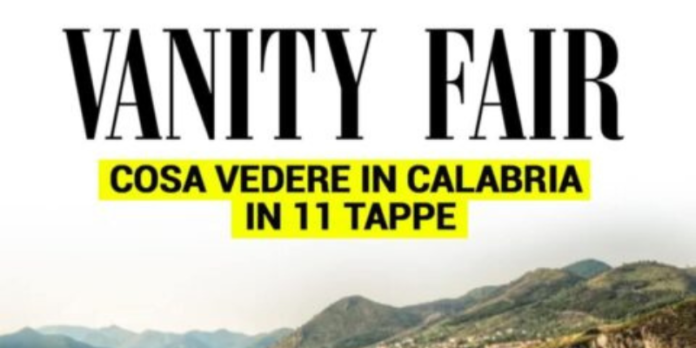 Copertina di Vanity Fair sulla Calabria