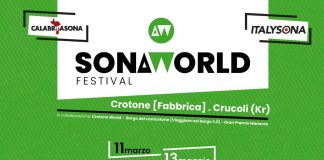 Parte sabato 11 marzo “Sona World Festival” tra Crotone e Crucoli Sona World Festival