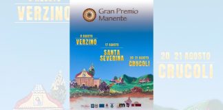 Gran Premio Manente 2023: i finalisti in gara il 20 agosto a Crucoli Gran Premio Manente 2023 i finalisti in gara il 20 agosto a Crucoli