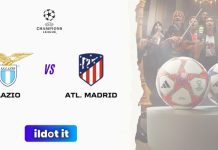 Lazio-Atletico Madrid Champions League
