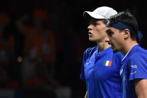 Il doppio azzurro Sinner-Sonego (foto Andrea Rosito)