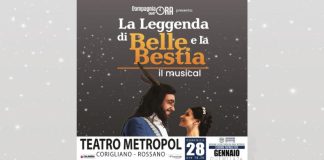L’AltroTeatro: a Corigliano Rossano arriva “La Leggenda di Belle e la Bestia”