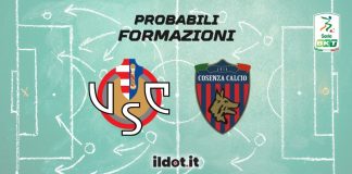 Cremonese-Cosenza: le probabili formazioni in campo Probabili formazioni Cremonese-Cosenza