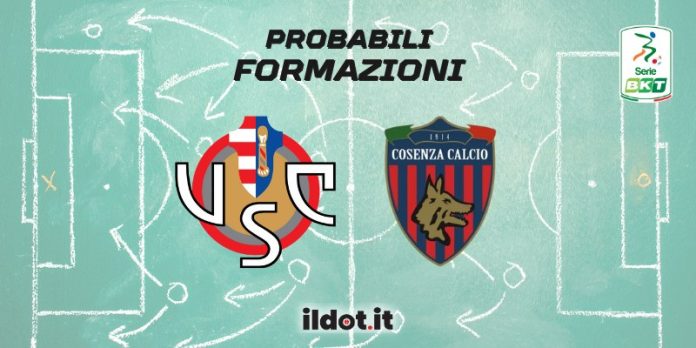 Probabili formazioni Cremonese-Cosenza