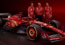 F1 | Ferrari, Vasseur: “Hamilton punto di riferimento ma pensiamo al 2024” F1 Ferrari SF-24 Vasseur con Leclerc e Sainz
