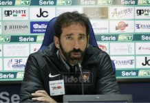 Catanzaro, per la panchina c’è Caserta. Domani l’ufficialità Fabio Caserta in conferenza stampa (foto Francesco Farina)