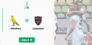 Il Cosenza esce indenne dal “Braglia”, col Modena termina 1-1 Modena-Cosenza (foto ilcosenza.it)