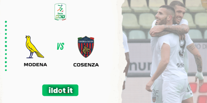 Modena-Cosenza (foto ilcosenza.it)