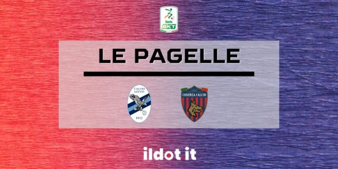 Pagelle Lecco-Cosenza