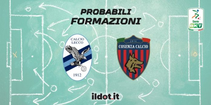 Probabili formazioni Lecco-Cosenza Probabili formazioni Lecco-Cosenza