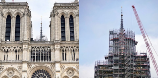 Notre-Dame de Paris, iniziata la rimozione delle impalcature La cattedrale di "Notre-Dame"
