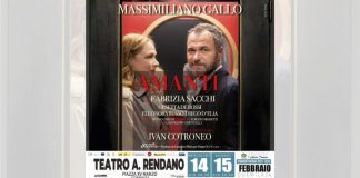 Rassegna l’Altro Teatro, al Rendano di Cosenza in scena “Amanti”