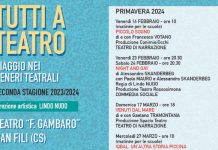 Teatro Rossosimona, riparte la seconda stagione a San Fili