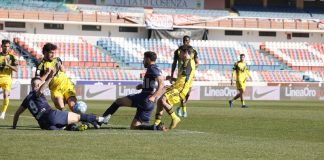 Cosenza-Pisa 1-1, il tabellino del match Una fase di Cosenza-Pisa (foto Francesco Farina)