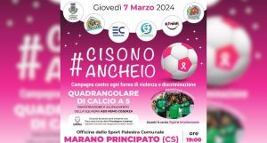 8 Marzo, Marano Principato (CS) sensibilizza attraverso lo sport