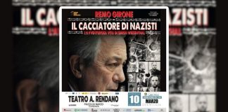 Al Teatro Rendano di Cosenza di scena “Il Cacciatore di nazisti” Al Teatro Rendano di Cosenza di scena Il Cacciatore di nazisti