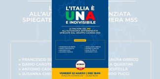 Autonomia Differenziata, Orrico (M5S): “In piazza a Cosenza per dire no al Ddl Calderoli”