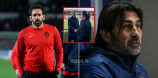 Caserta out, il Cosenza richiama Viali. Aspettando il perché Caserta, Viali, Guarascio e Gemmi (foto di Francesco Farina)