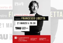 Venerdì 21 marzo Francesco Libetta in concerto al TAU