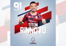 Futsal: la Pirossigeno Cosenza guarda al futuro, rinnovato Titon