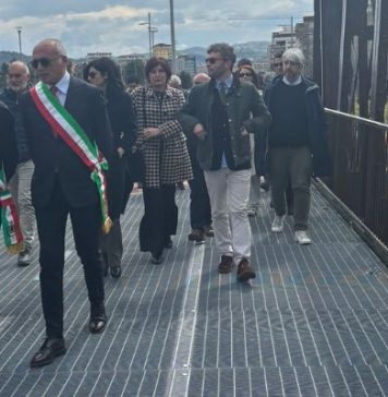 Inaugurato il ponte ciclopedonale che unisce Cosenza e Rende