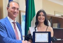 Miss Mondo Calabria 2023 premiata in consiglio regionale