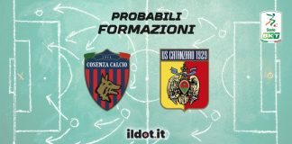 Cosenza-Catanzaro: le probabili formazioni in campo Probabili formazioni Cosenza-Catanzaro