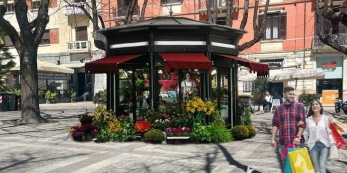 come potrà essere trasformato uno dei chioschi di Piazza 11 settembre come potrà essere trasformato uno dei chioschi di Piazza 11 settembre