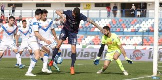 Pasquetta amara per il Cosenza, il Brescia si impone al “Marulla” 1-2 Cosenza sconfitto 1-2 dal Brescia (foto Francesco Farina)
