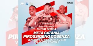 Futsal, Pirossigeno Cosenza: trasferta a Catania con salvezza all’orizzonte