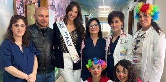 Miss Mondo Italia in visita all’ospedale pediatrico di Polistena