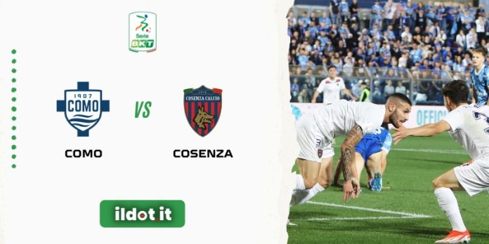 Como-Cosenza (foto pagina Facebook Cosenza Calcio)