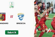 Playoff, Catanzaro-Brescia 4-2: continua il sogno serie A per i giallorossi