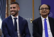 L’agente di Tutino ricorre al Collegio di Garanzia del Coni contro la Sampdoria Guarascio con Gennaro Tutino (foto Francesco Farina)