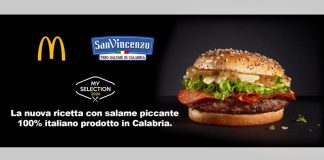 La Calabria torna in un panino McDonald’s