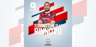 Pirossigeno Cosenza, conferma per il pivot Tiziano Chilelli