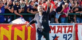Cosenza: Gemmi aspetta una chiamata da parte di Guarascio Roberto Gemmi (foto Francesco Farina)