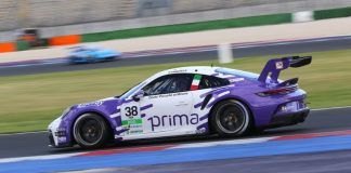 Primo “spot F.1” di Iaquinta nella Porsche Supercup 2024 a Imola Simone Iaquinta (foto Claudia Cavalieri)