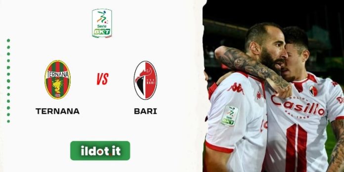 Ternana-Bari (Foto pagina Facebook SSC Bari) Ternana-Bari (Foto pagina Facebook SSC Bari)