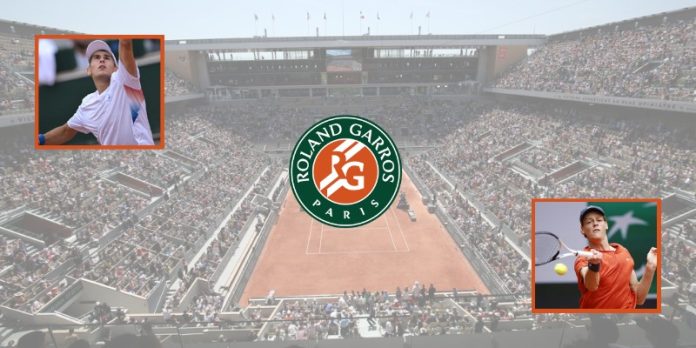 Arnaldi e Sinner Roland Garros - ottavi di finale Arnaldi e Sinner Roland Garros - ottavi di finale