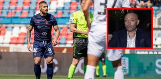 Giuffredi: “Le ambizioni di Tutino non sono quelle di rimanere a Cosenza” Gennaro Tutino e l'agente Mario Giuffredi (foto Francesco Farina)