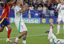 Euro 2024: Italia dominata, finisce “solo” 1-0 per la Spagna L'autogol di Calafiori che decide Spagna-Italia (foto Francesco Farina)