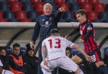 Cosenza: domani atteso Alvini in città. Mercato, bocche cucite Massimiliano Alvini (foto Francesco Farina)