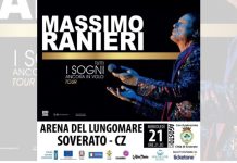 Massimo Ranieri torna in Calabria il 21 agosto all’Arena del Lungomare di Soverato