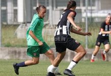 C.Italia femminile: Cosenza eliminato dall’Ascoli in semifinale (1-2) Mauro durante Cosenza-Ascoli (foto Francesco Farina)