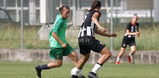 C.Italia femminile: Cosenza eliminato dall’Ascoli in semifinale (1-2) Mauro durante Cosenza-Ascoli (foto Francesco Farina)