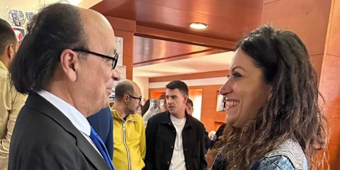 Rosaria Succurro con Eugenio Guarascio