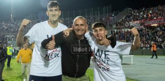 Settore Giovanile del Cosenza in mani sicure, confermato Mezzina Sergio Mezzina con Zilli e Florenzi (foto Francesco Farina)